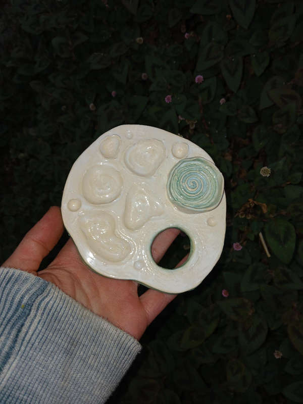 Handmade Ceramic paint pallete
