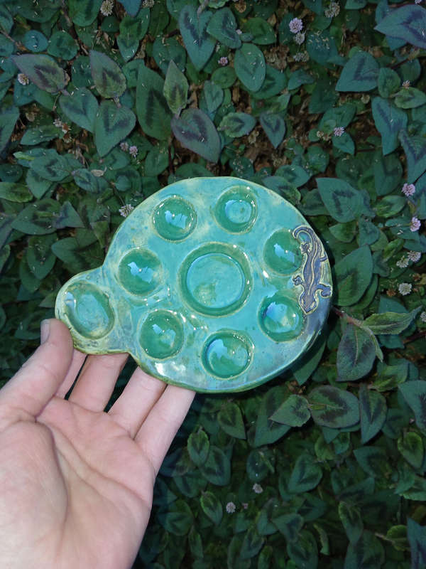 Handmade Ceramic paint pallete