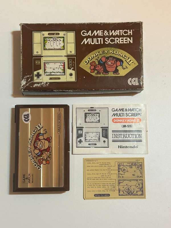 Nintendo game and watch Donkey Kong 2