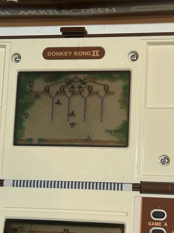 Nintendo game and watch Donkey Kong 2