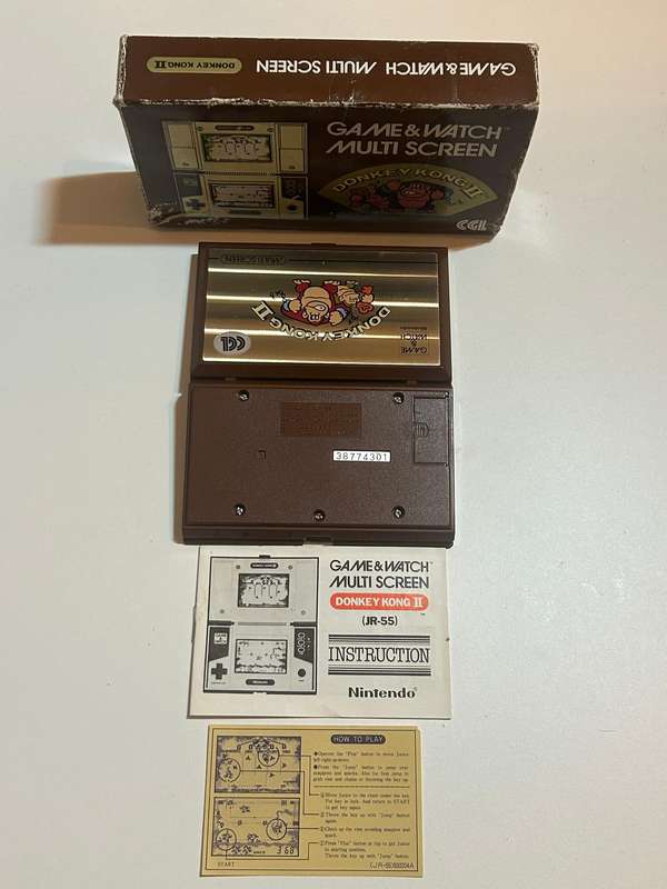 Nintendo game and watch Donkey Kong 2