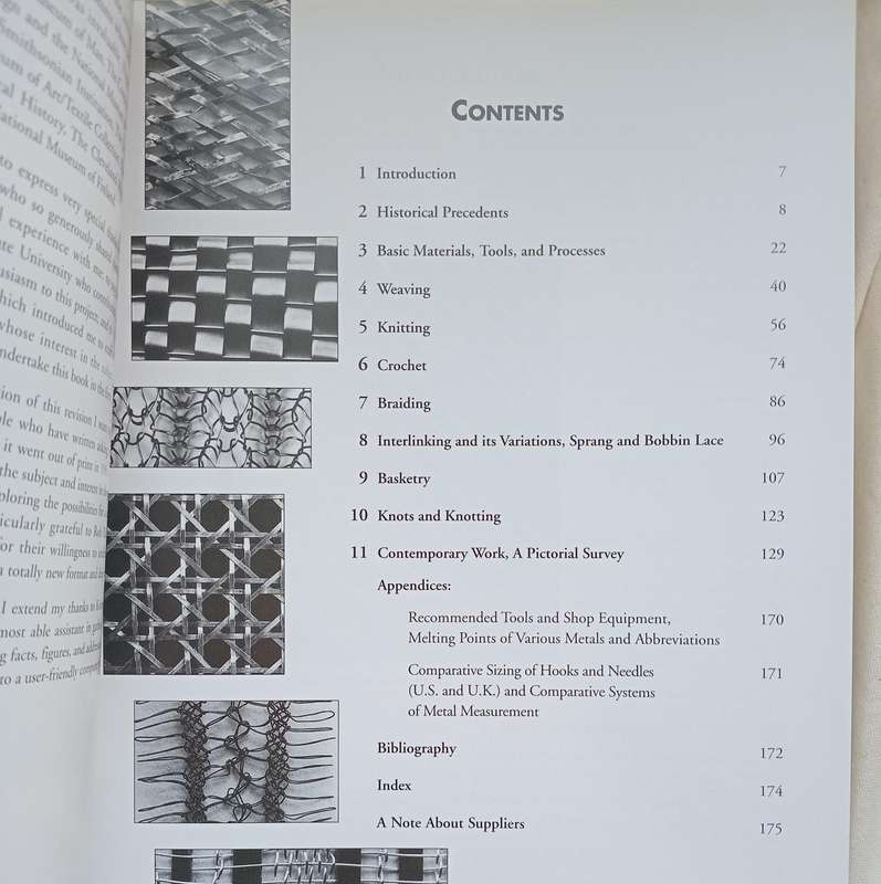 Textile Techniques in Metal for Jewellers, Textile Artists & Sculptors