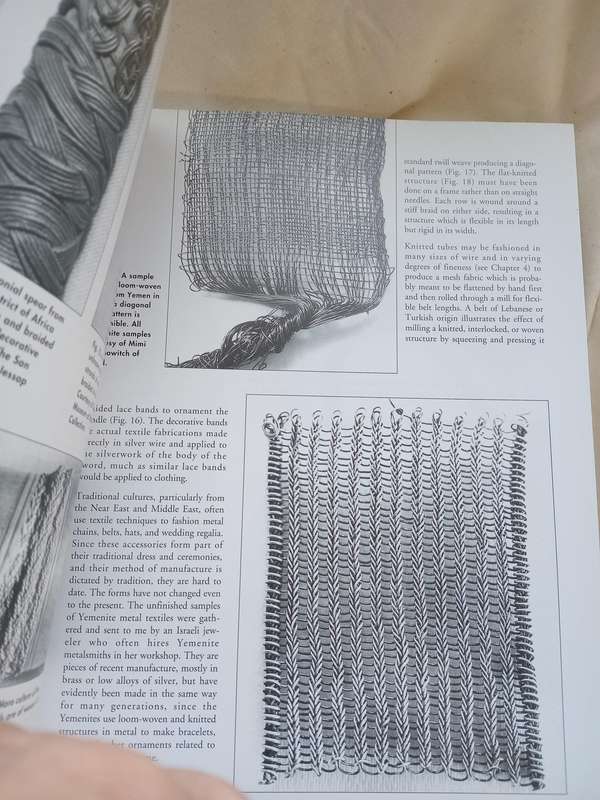 Textile Techniques in Metal for Jewellers, Textile Artists & Sculptors
