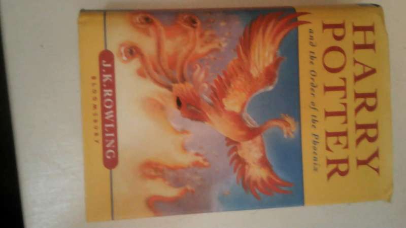 Harry Potter books 1-5 (4 first editions)