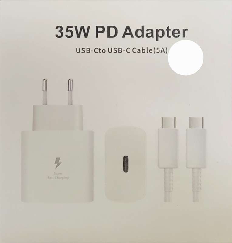 35W PD charger with cable