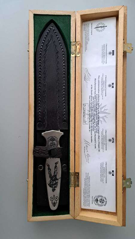 South African Special Forces (Recce) Association Collector's Knife