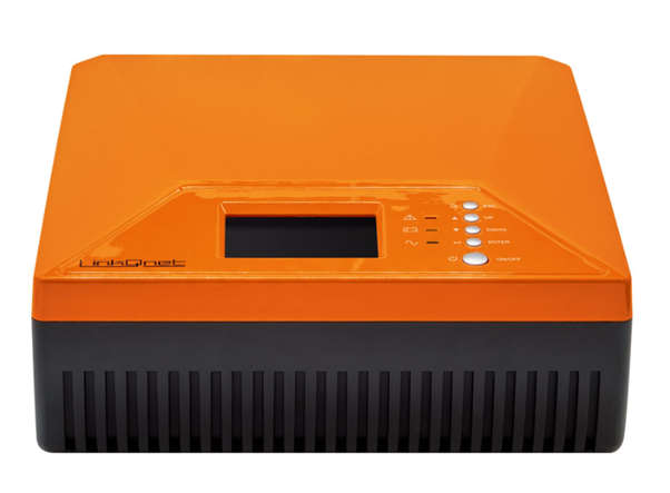 LINKQNET G3 230V, 2KVA, 1600W, 24V DC, w/ 50A SOLAR CHARGE - Comes w/ TROLLEY 2 x 12V Used Batteries