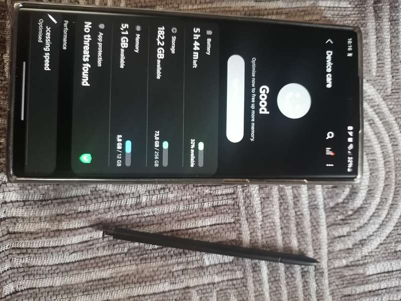 S22 ultra 256GB 12GB