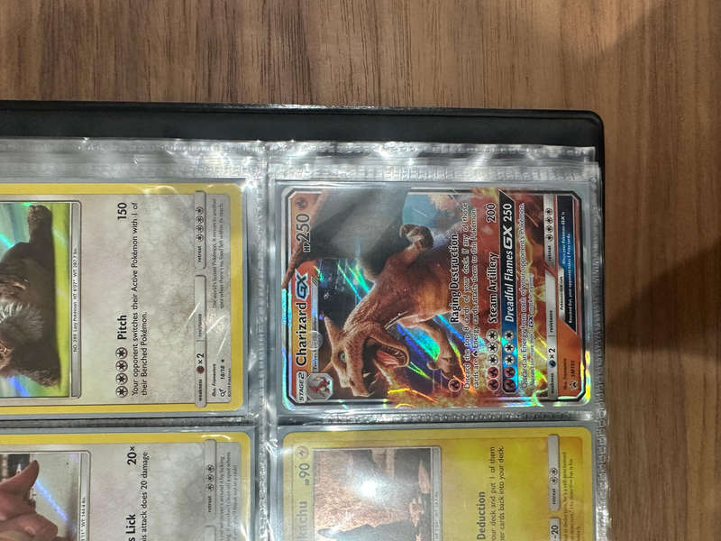 Pokémon Detective Pikachu Card Binder with 16/18 Cards Completed