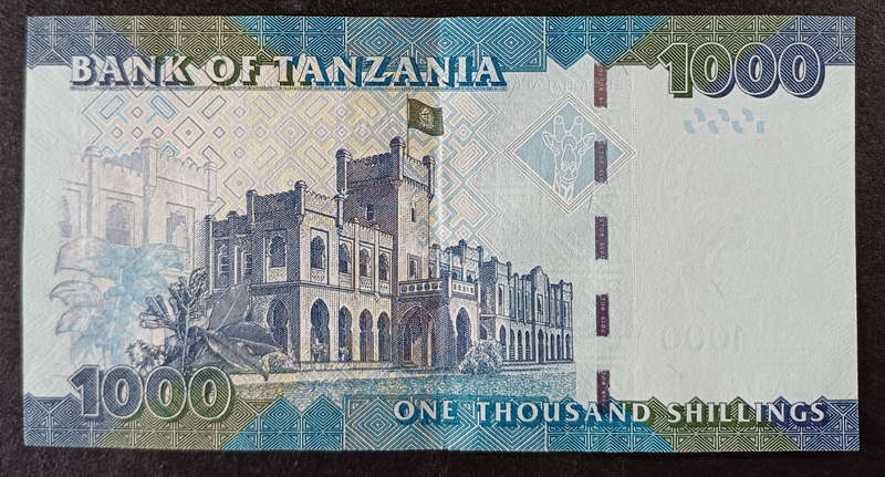 Tanzania 1000 Shillings Bank Note