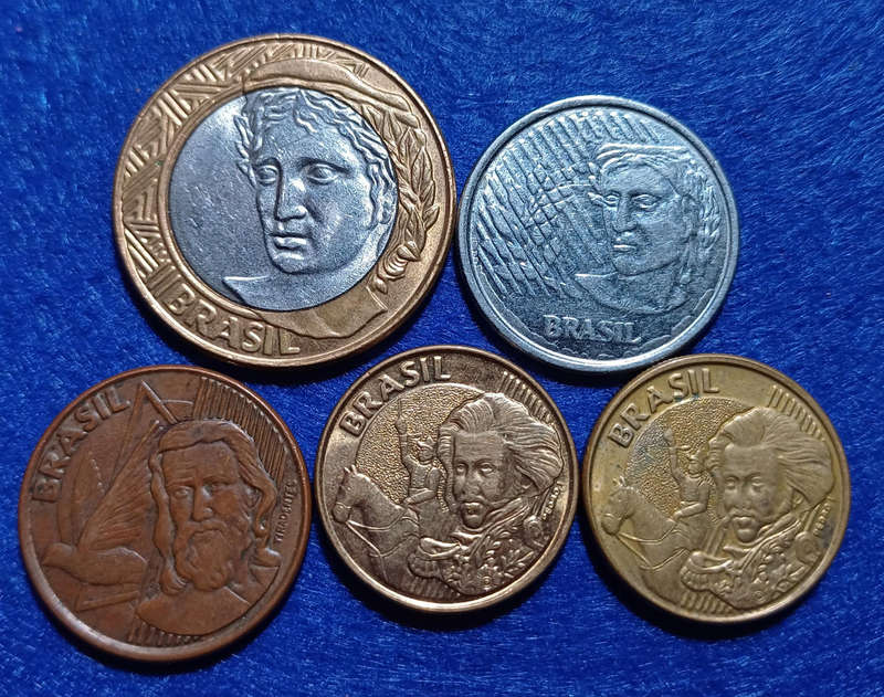 Selection of Brazil Coins