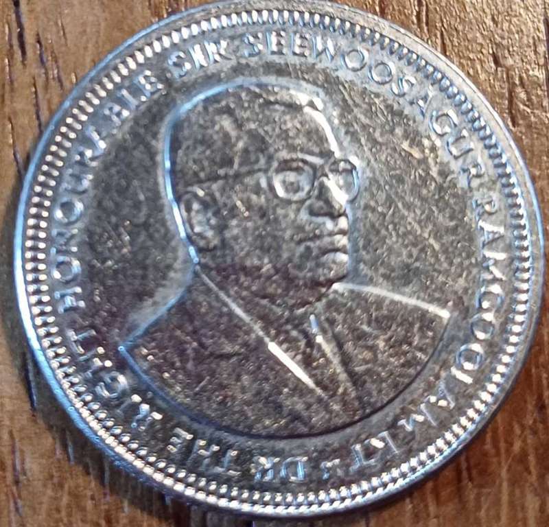 Mauritius One Rupee 2016