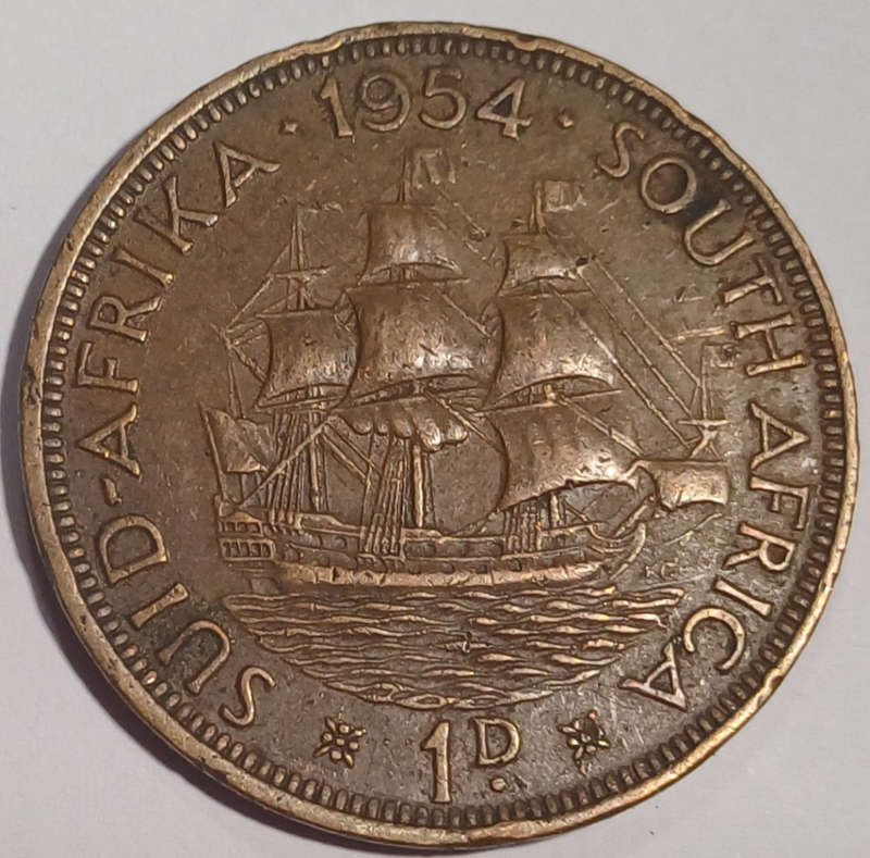 1954 Union Penny
