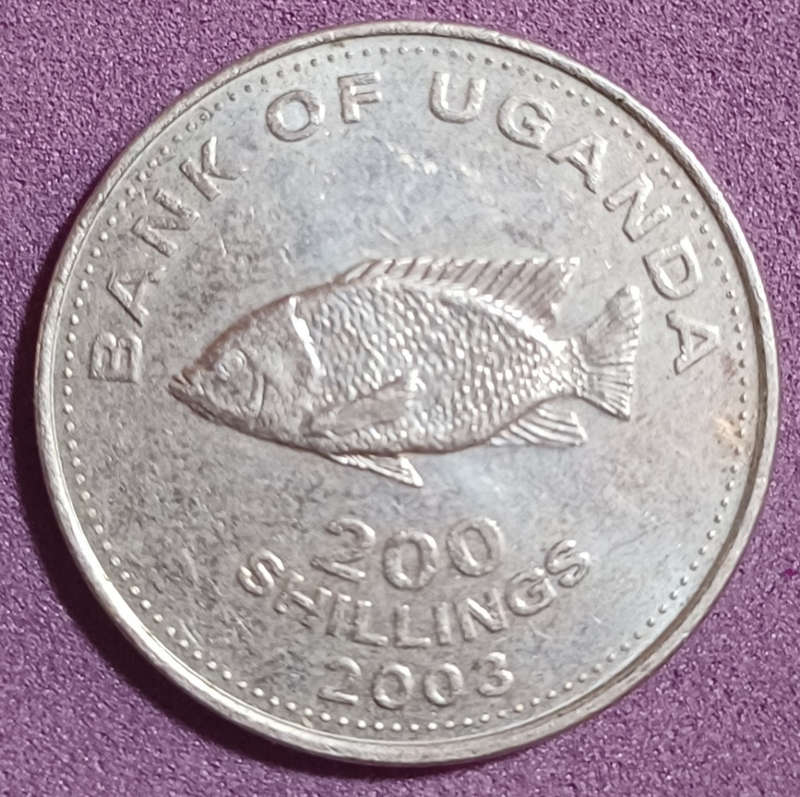 2003 Uganda 200 shillings