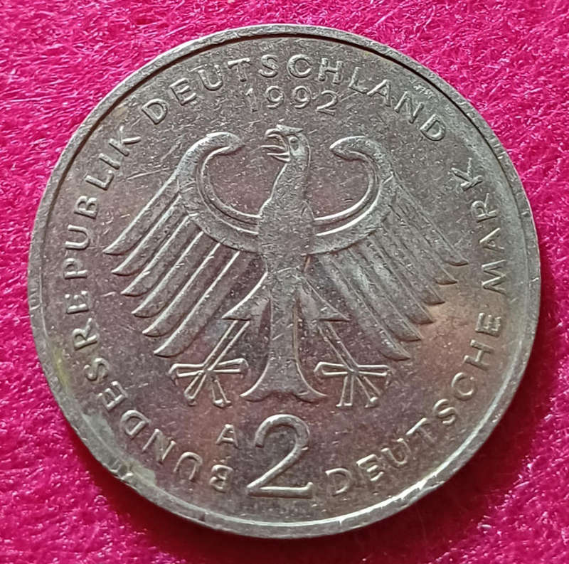 2 Mark Germany 1992