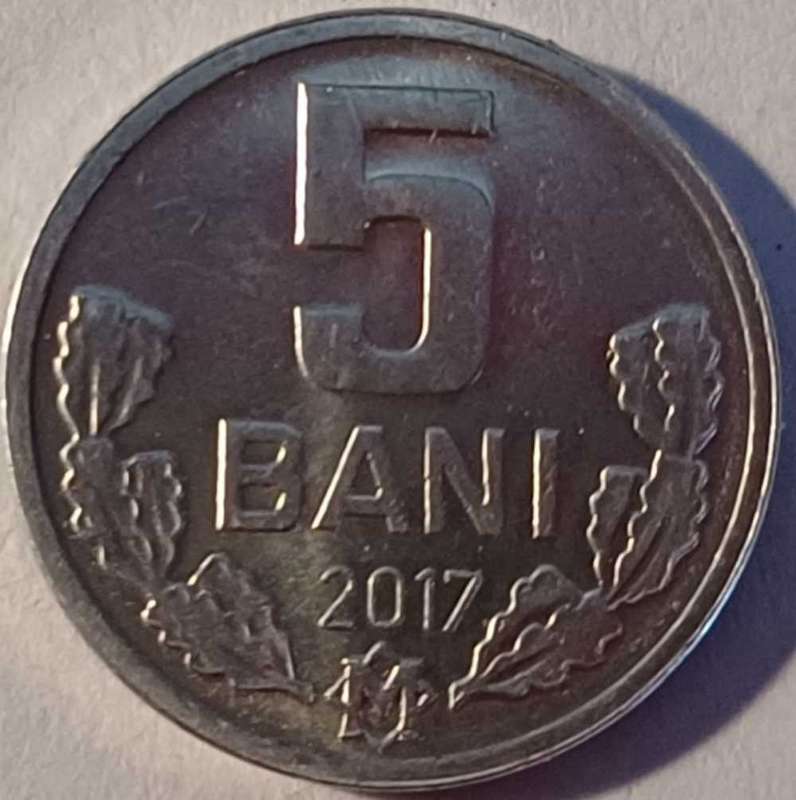 Moldova 5 Bani 2017 (UNC)
