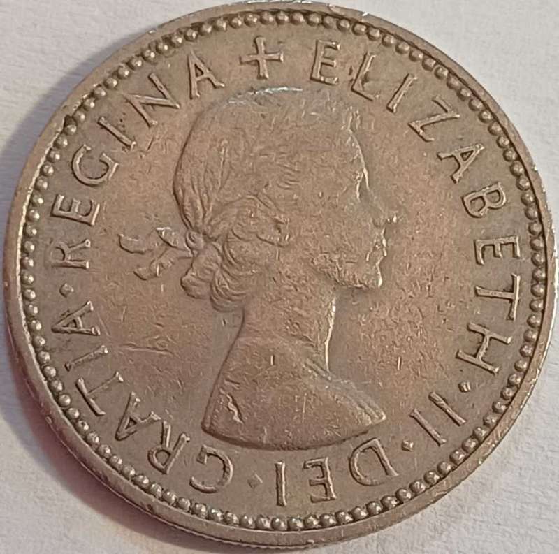 1961 GB 1 shilling