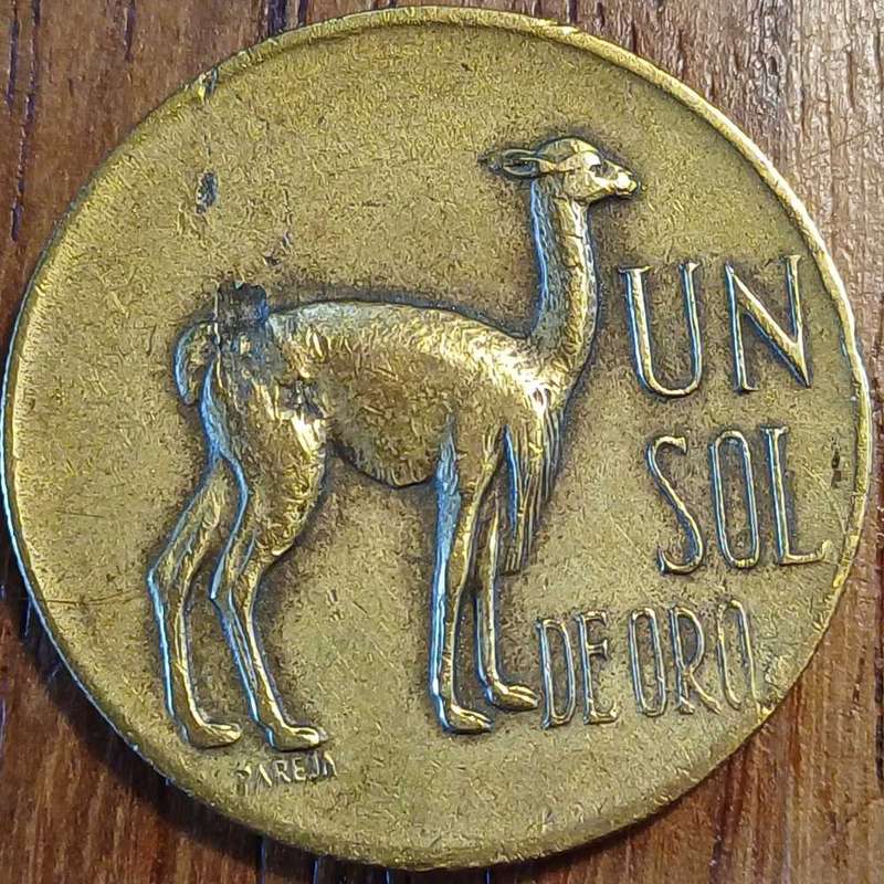 1968 Peru 1 Sol de Oro