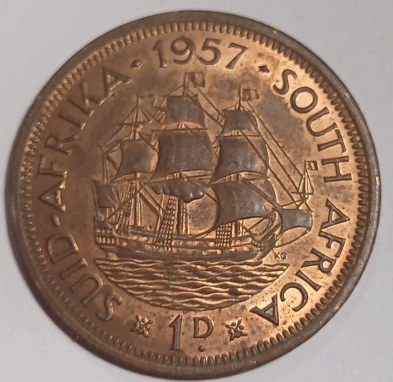 1957 Union Penny