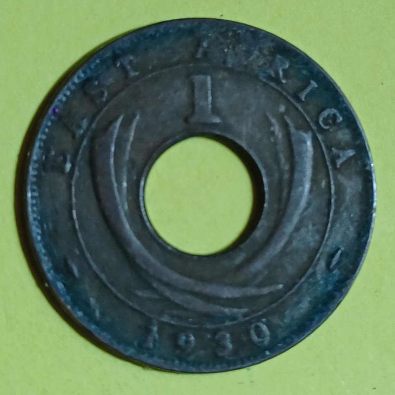 1930 East Africa One Cent