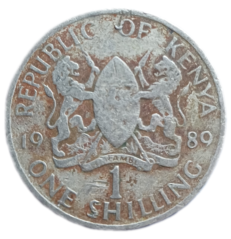 Kenya One Shilling 1989
