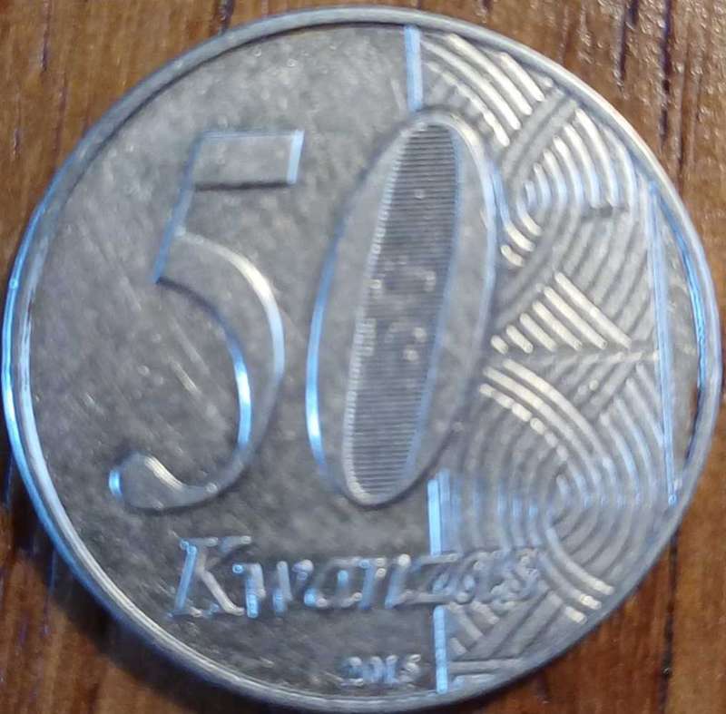 Angola 50 Kwanzas 2015