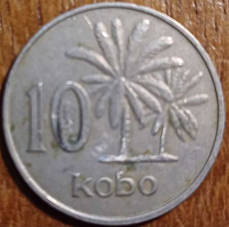 1973 Nigeria 10 Kobo