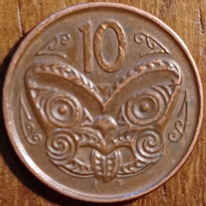 New Zealand 10 cents