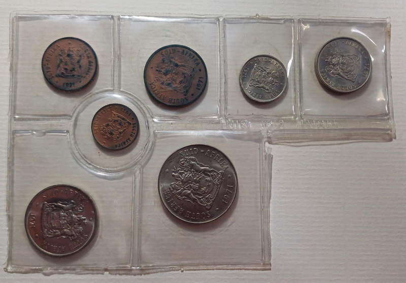 1971 Partial Proof UNC Set