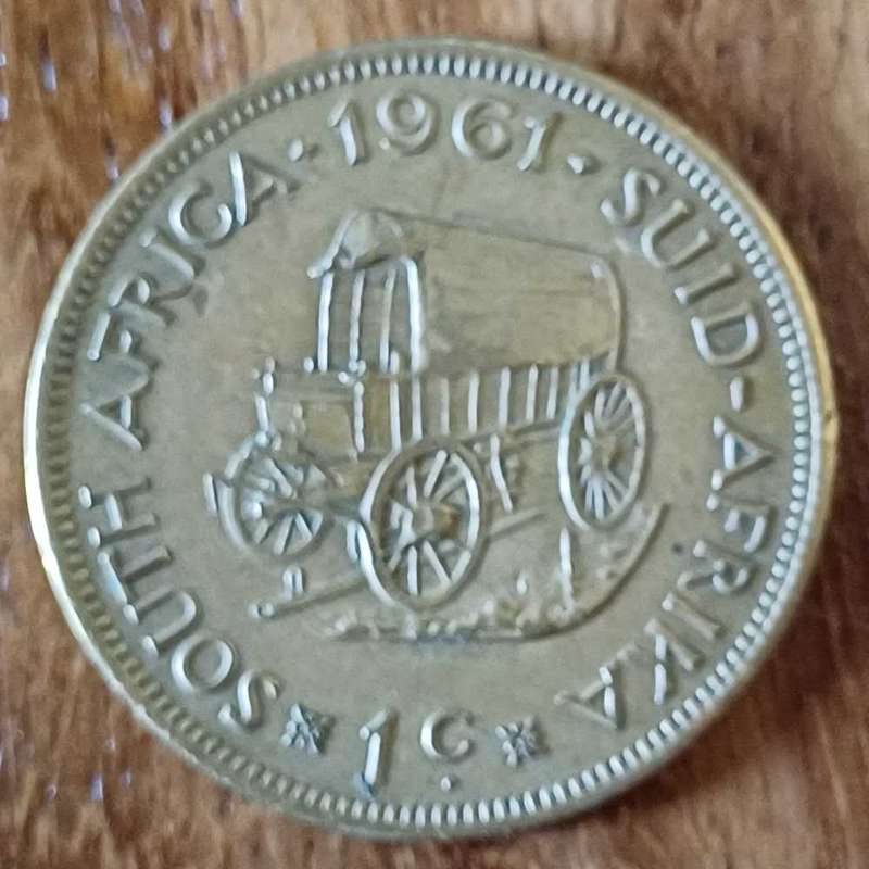 1961 SA 1 cent