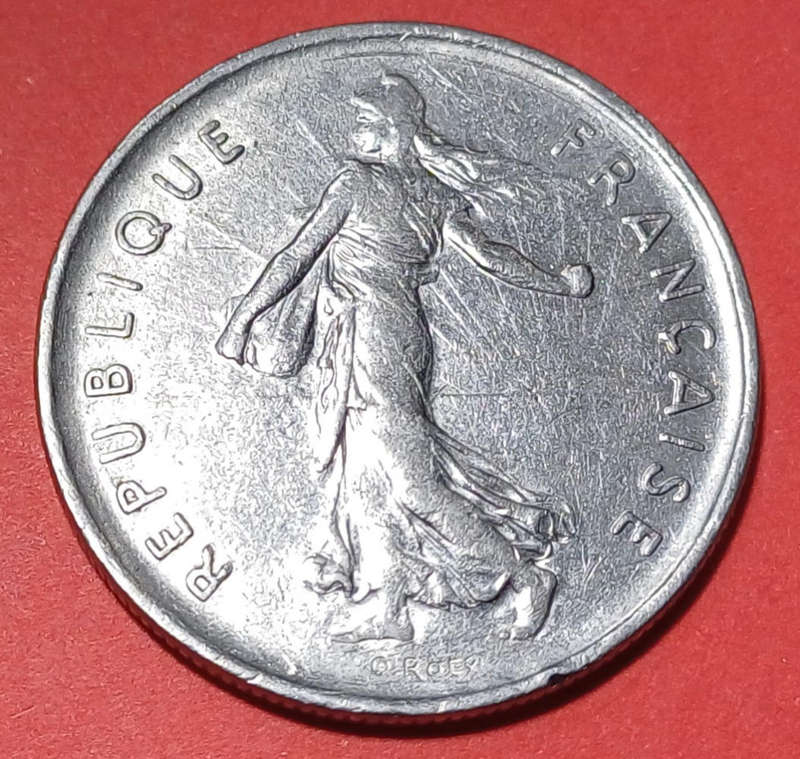 1971 France 5 Francs