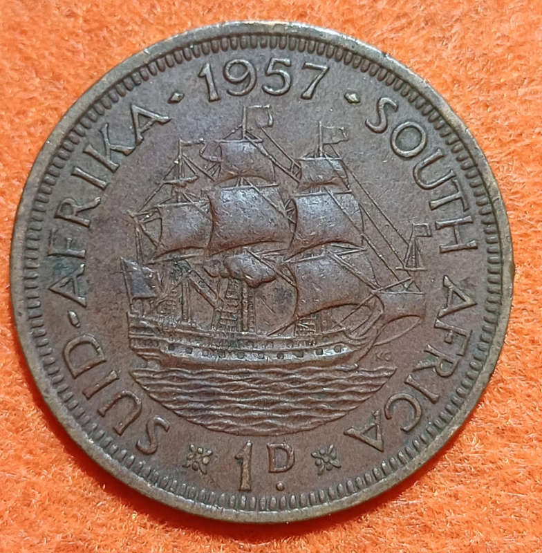 1957 Union Penny