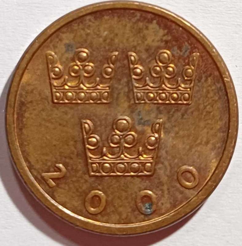 2000 Sweden 50 Öre