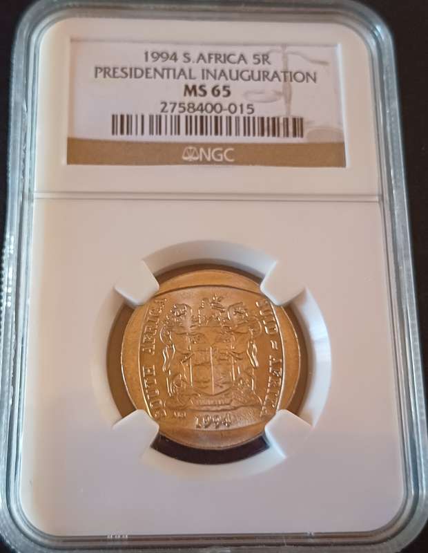 1994 South Africa R5 Presidential Inauguration