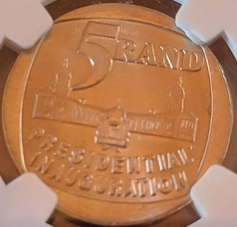 1994 South Africa R5 Presidential Inauguration