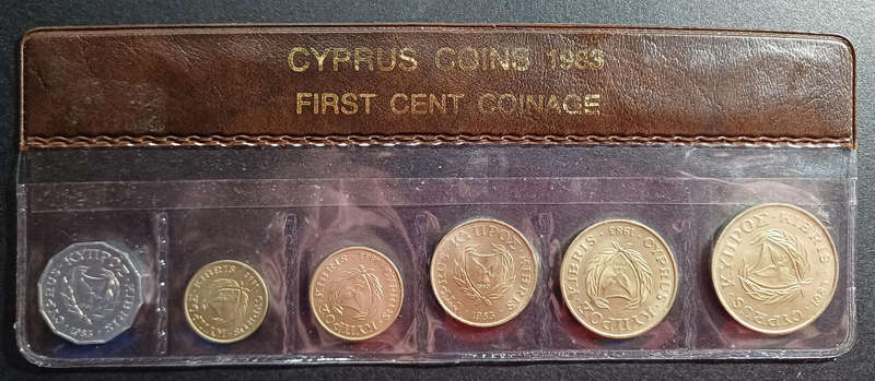 Cyprus Coin Set 1983