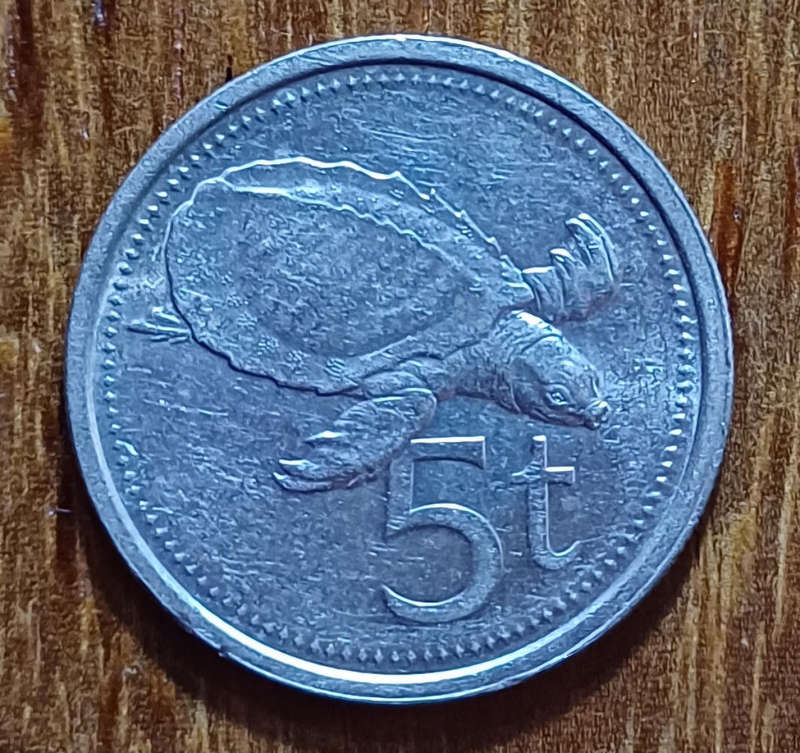5 Toea Papua New Guinea