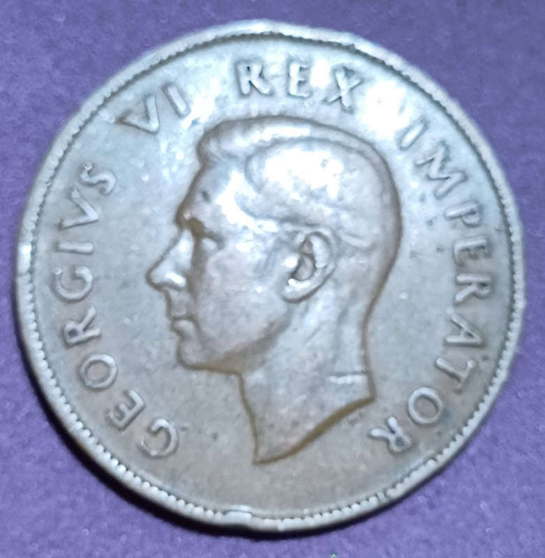 1945 Union Penny