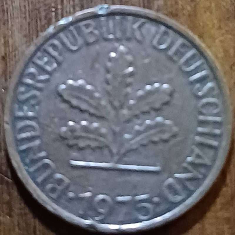 1975 Germany 1 Phennig