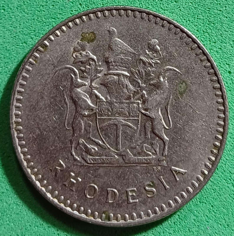1977 Rhodesia 20 Cent