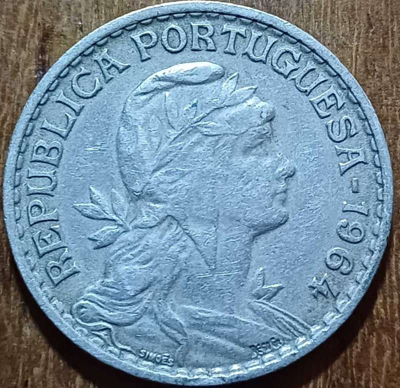 1964 Portugal 1 Escudo