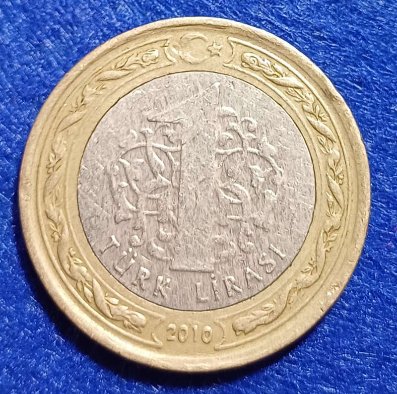 2010 Turkey One Lirasi