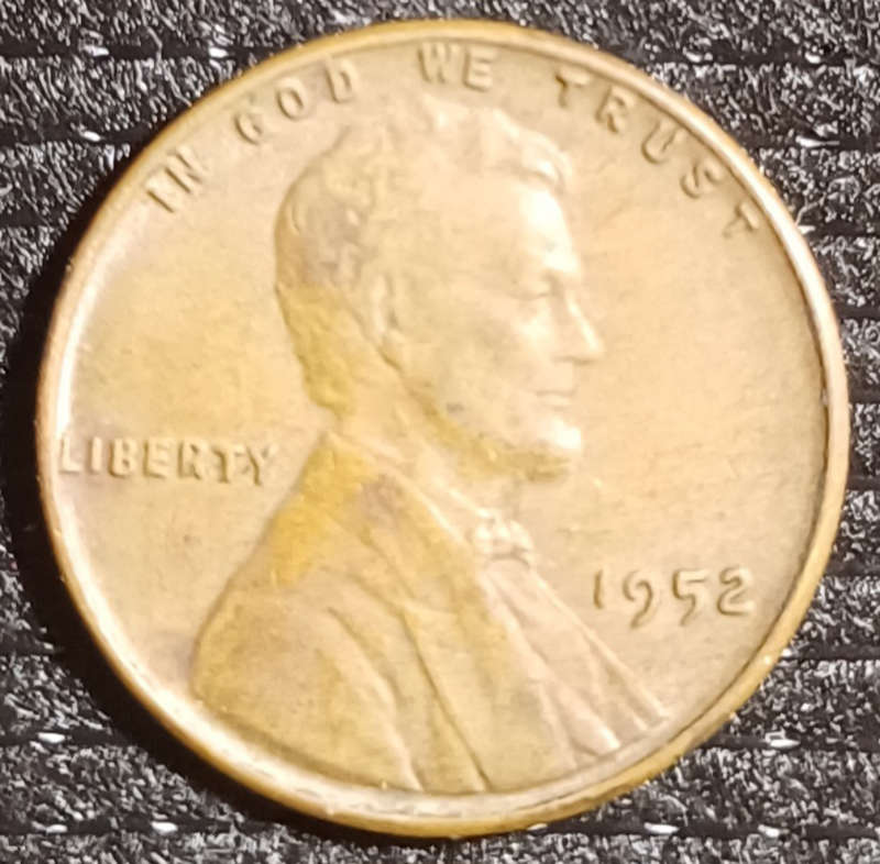 1952 USA 1 Cent, Lincoln