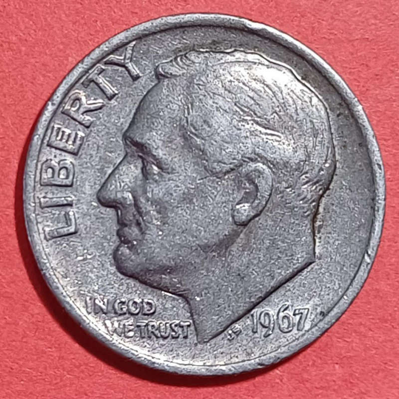 1967 USA 1 (One) Dime
