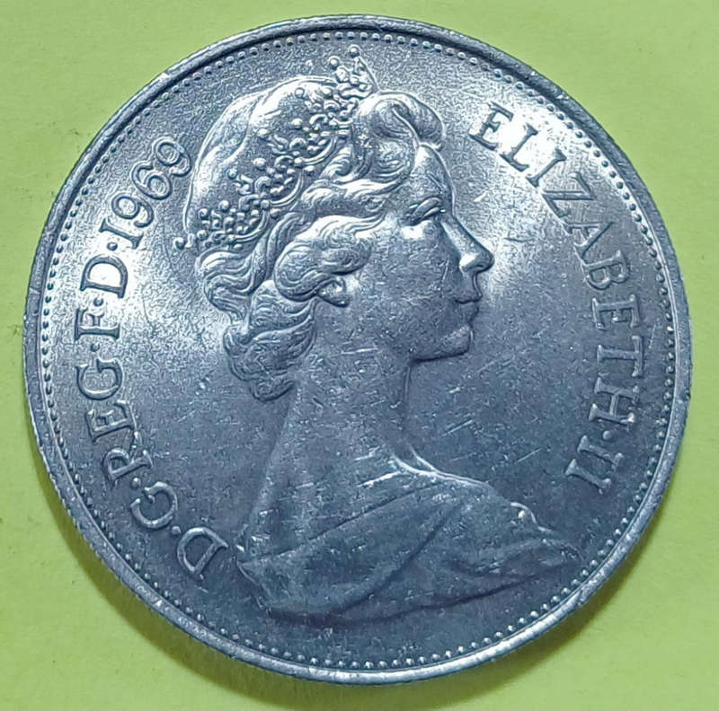 1969 GB 10 New Pence