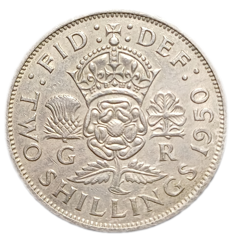 GB 2 Shillings 1950