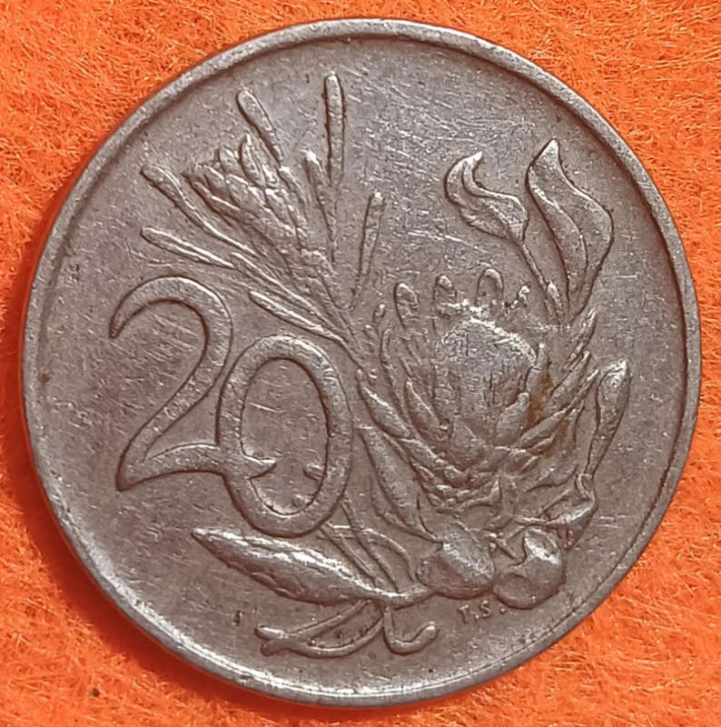 1977 SA 20 Cent
