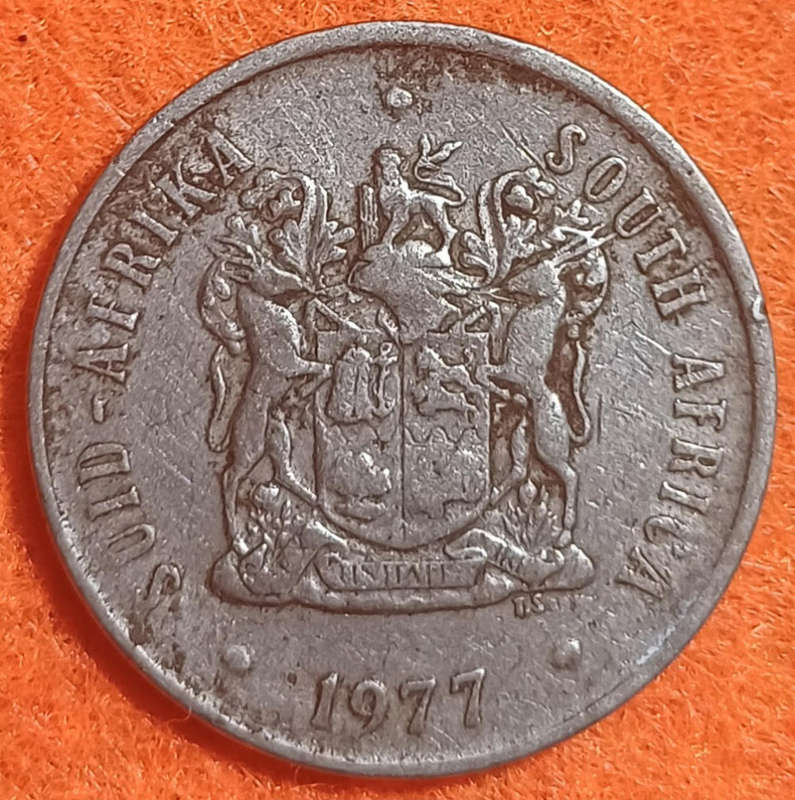 1977 SA 20 Cent