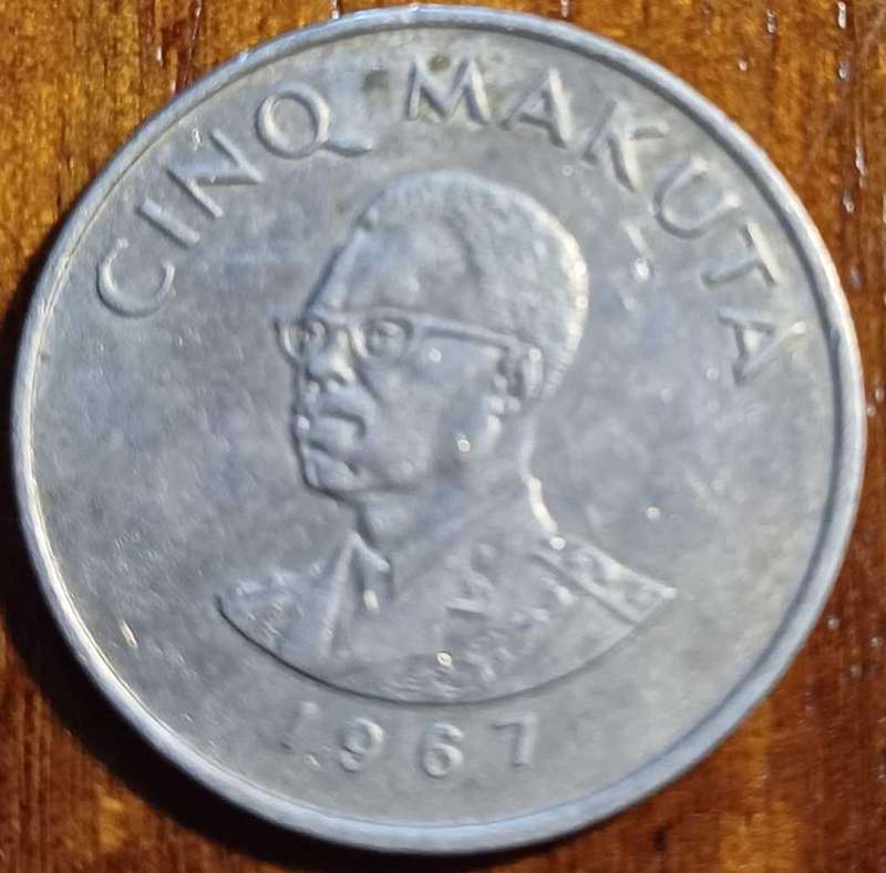 1967 Congo 5 Makuta