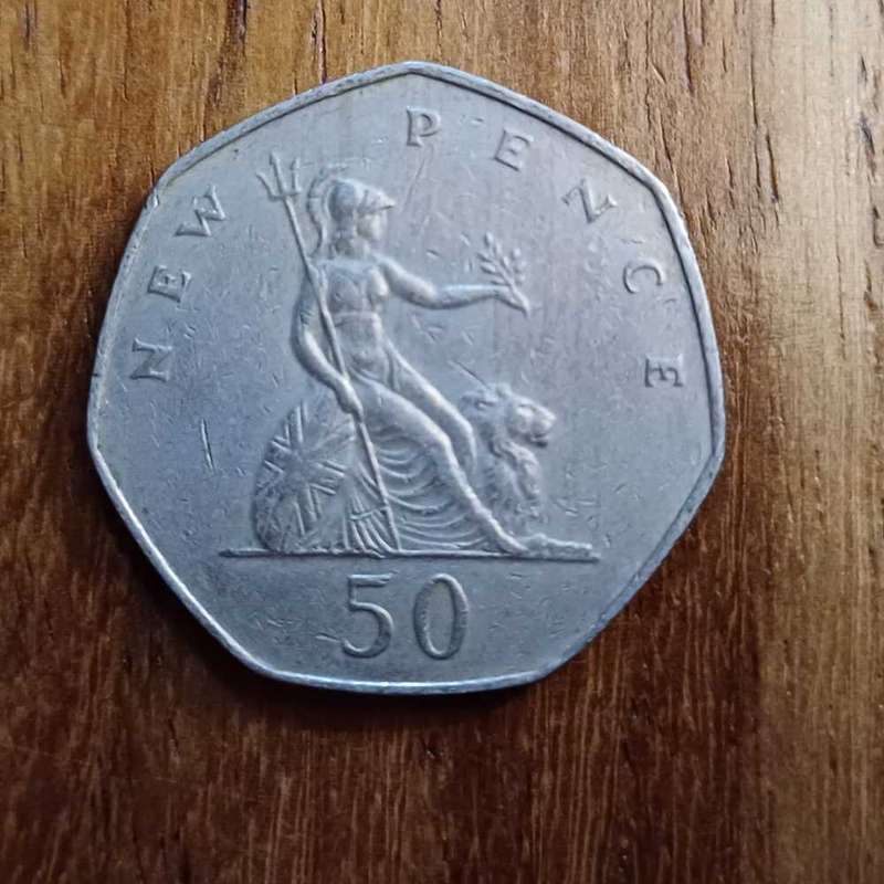 1977 Great Britain 50 pence